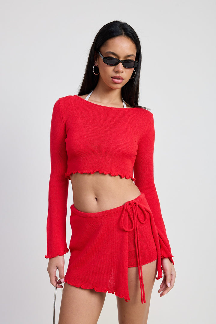 Mini Wrap Skort