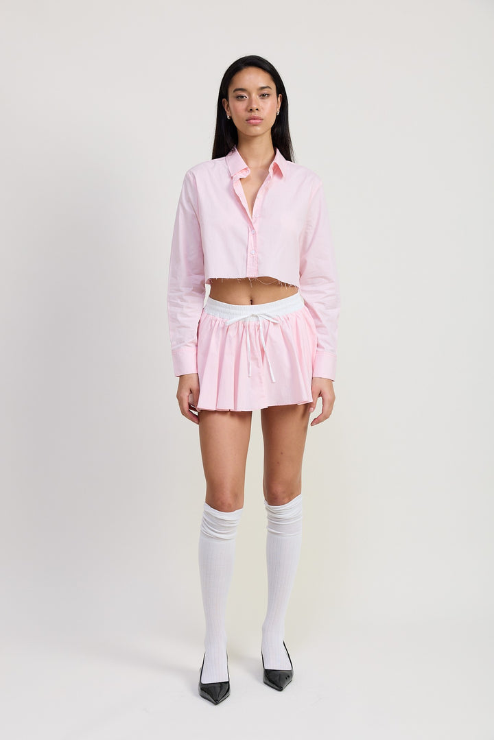Long Sleeve Collared Button Up Shirt 1