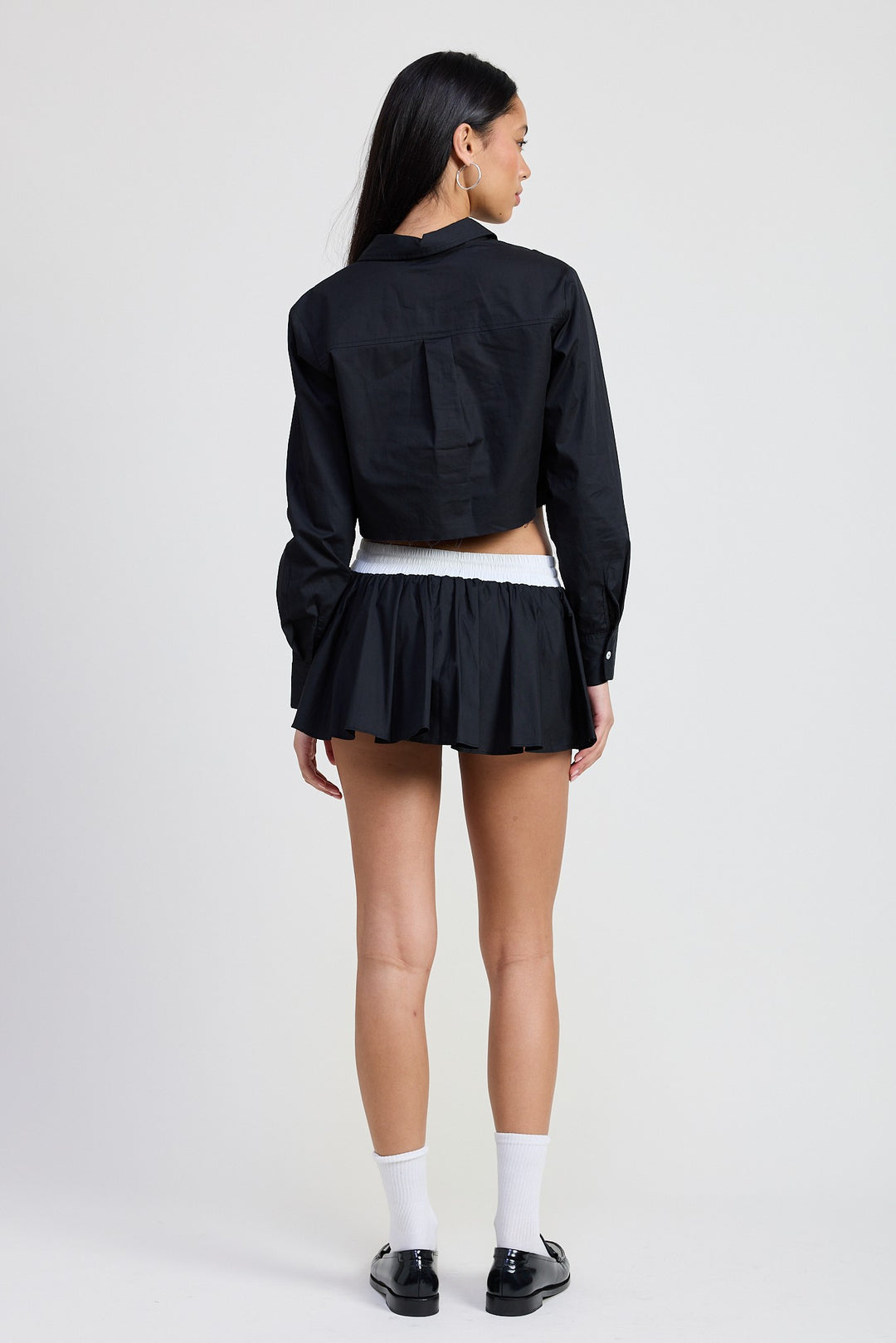 Long Sleeve Collared Button Up Shirt 1
