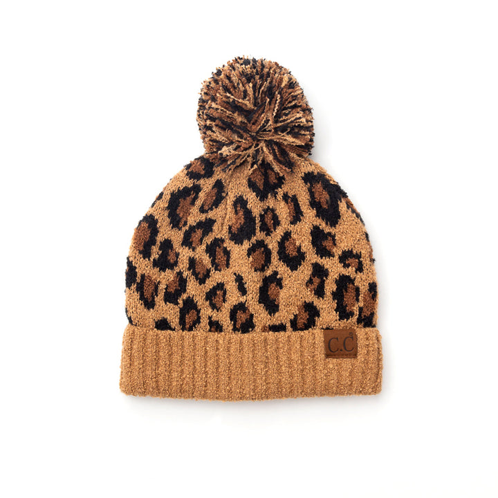 C C® Leopard Pom Beanie