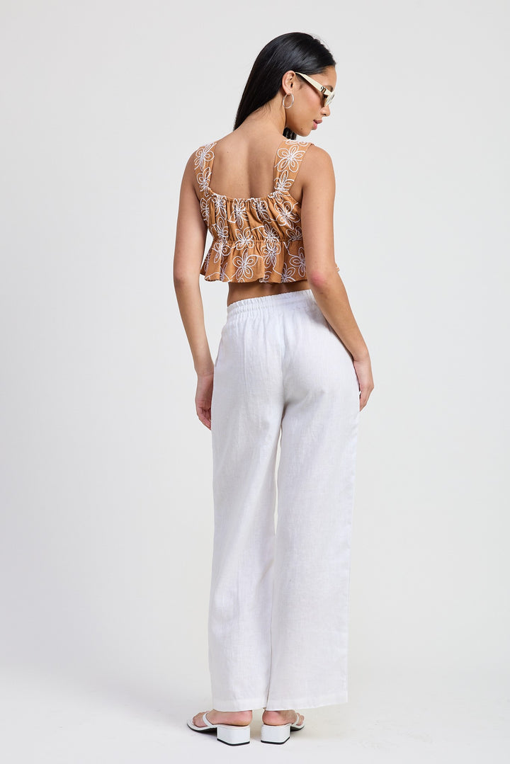 Babydoll Cropped Top