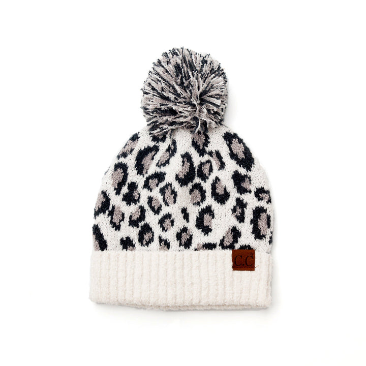 C C® Leopard Pom Beanie