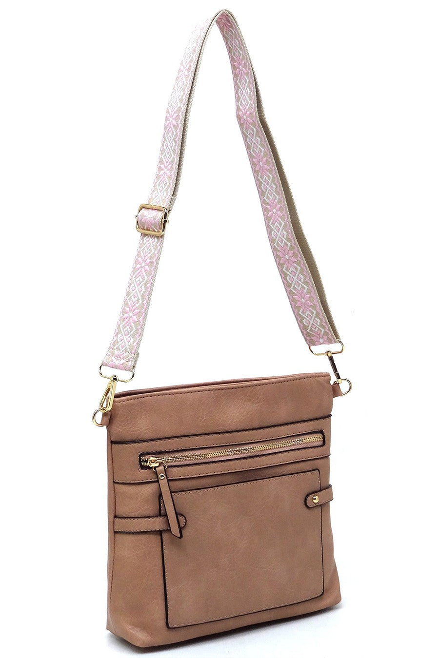 Olive Guitar Strap Crossbody Bag