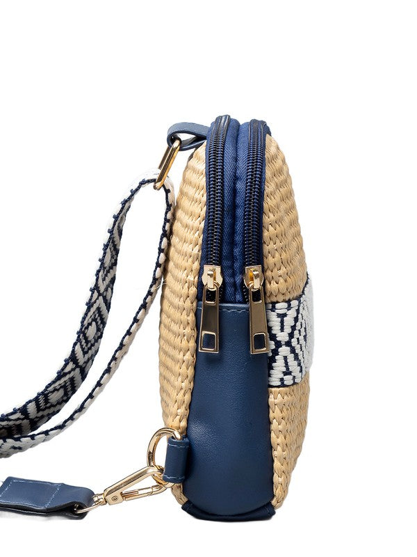Naomi Woven Guitar Strap Sling Bag