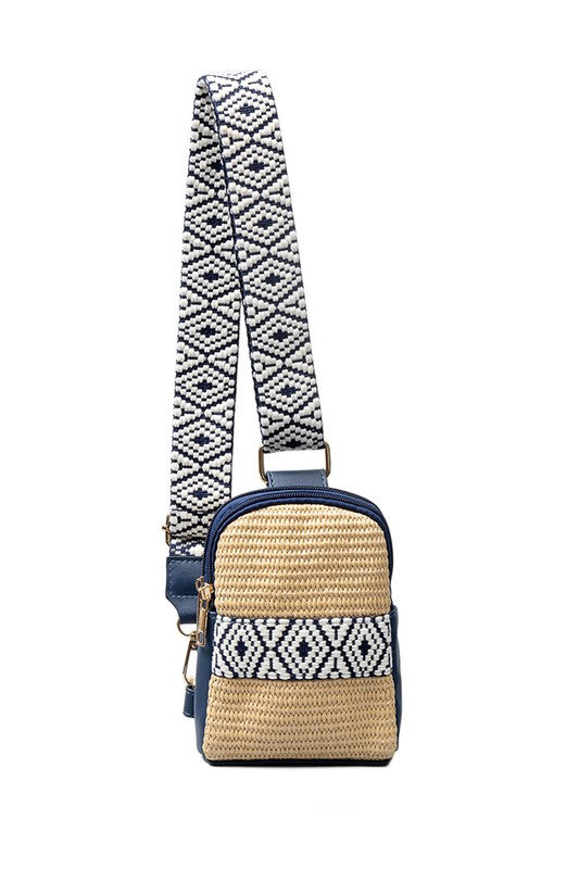 Naomi Woven Guitar Strap Sling Bag