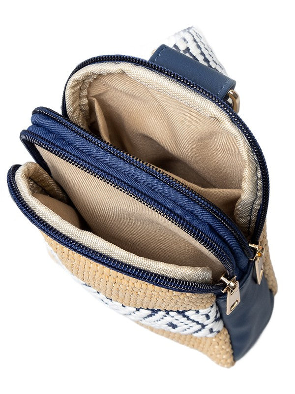 Naomi Woven Guitar Strap Sling Bag