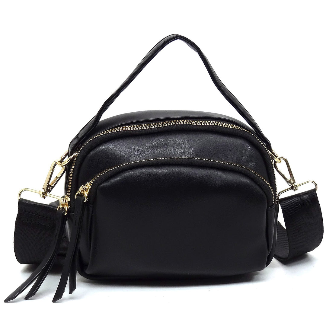 Blue Fashion Top Handle Crossbody Bag