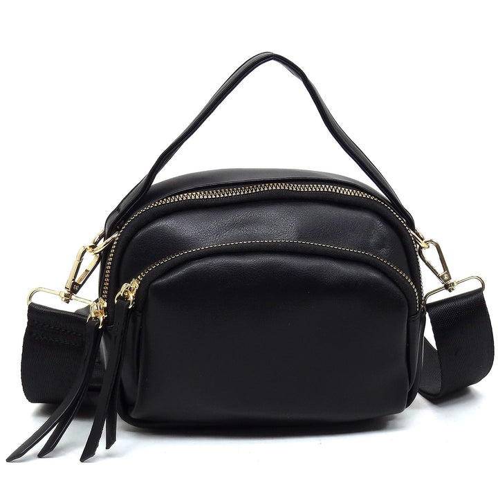 Blue Fashion Top Handle Crossbody Bag