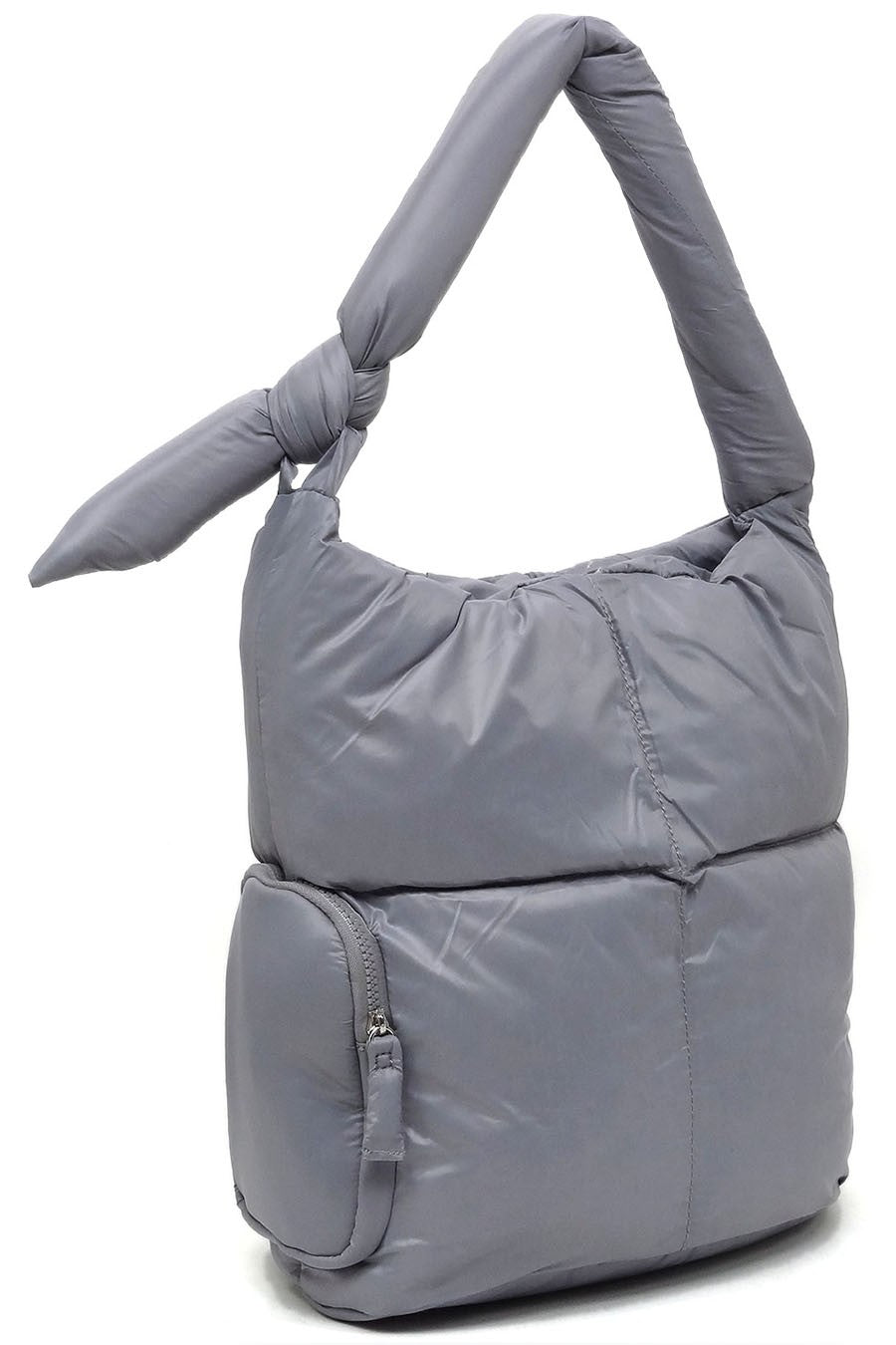 Stone Soft Puffy Shoulder Bag Hobo