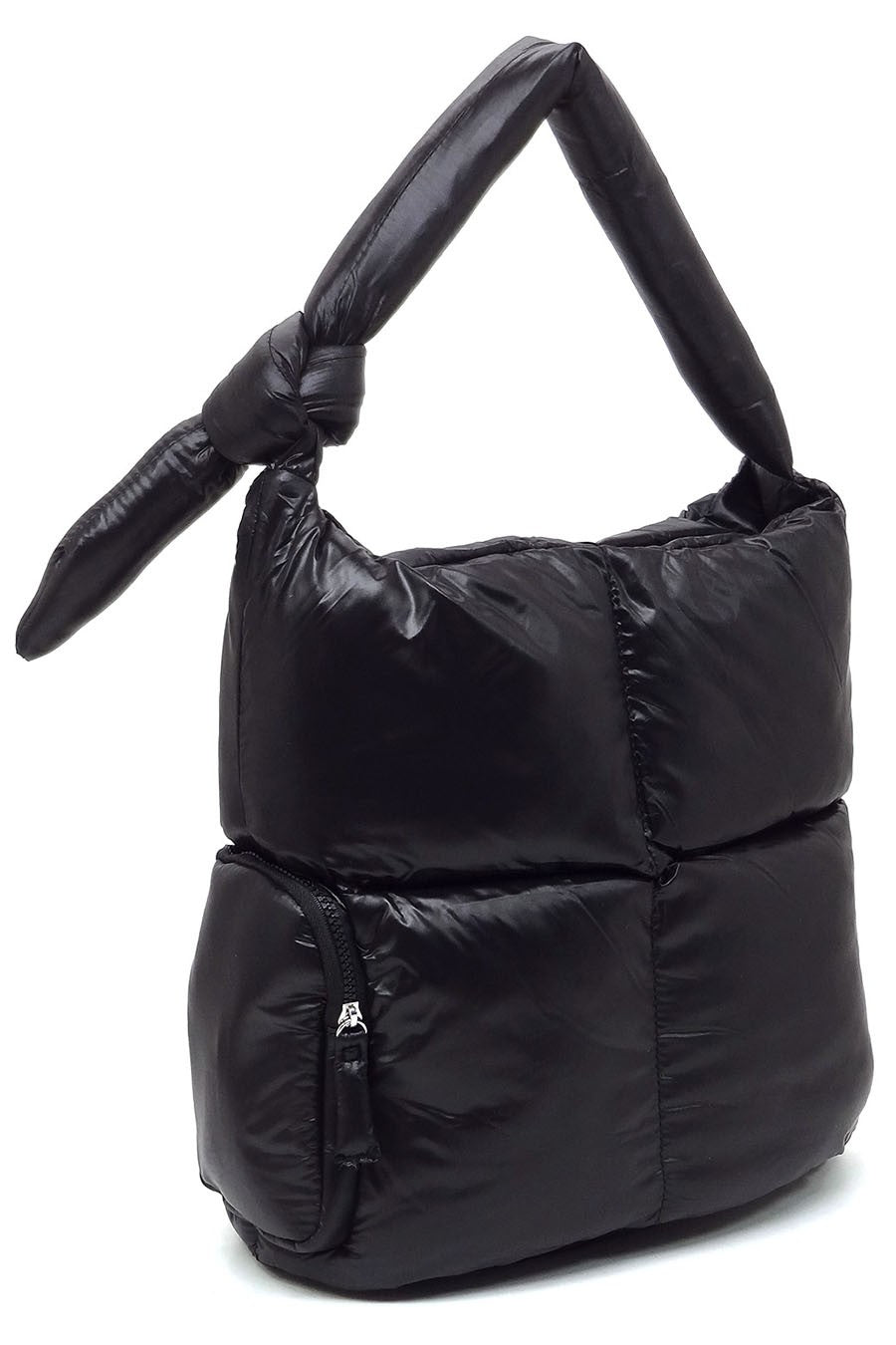 D/Blue Soft Puffy Shoulder Bag Hobo