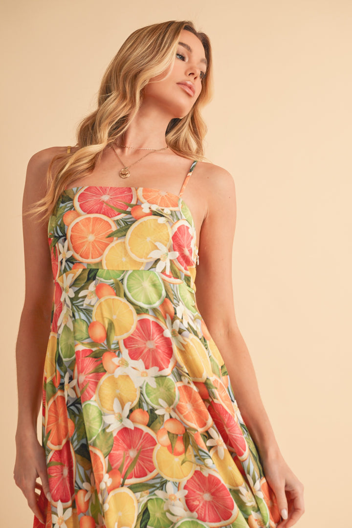 Citrus Maxi Dress
