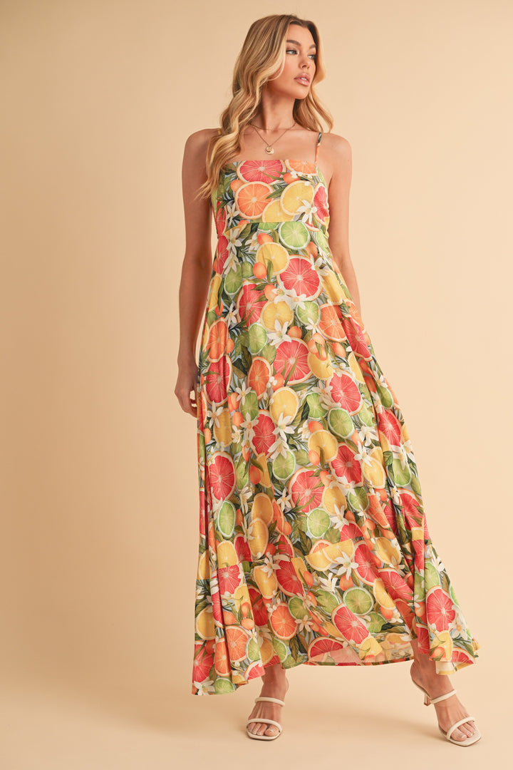 Citrus Maxi Dress