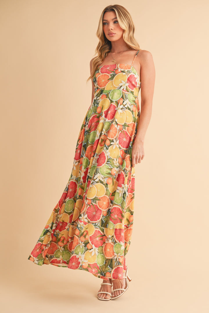Citrus Maxi Dress