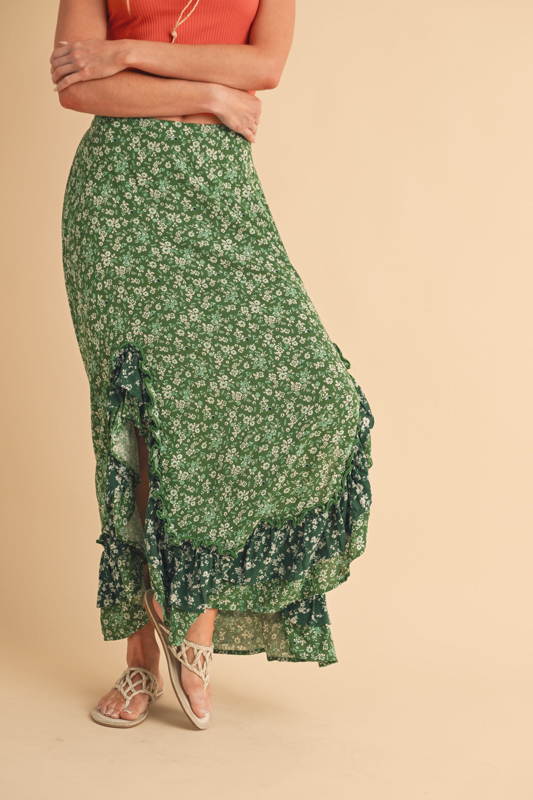 Green Sachi Skirt