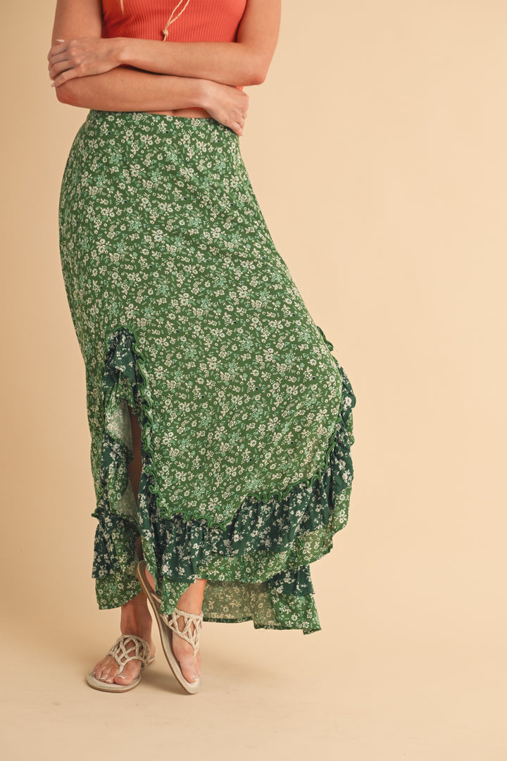 Green Sachi Skirt