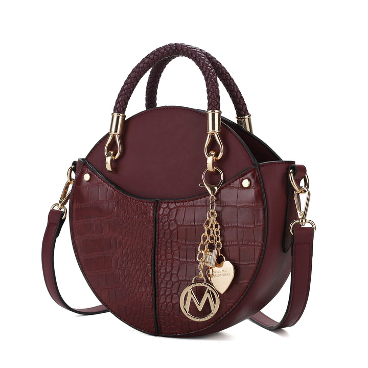 Mkf Nobella Croco Crossbody By Mia K