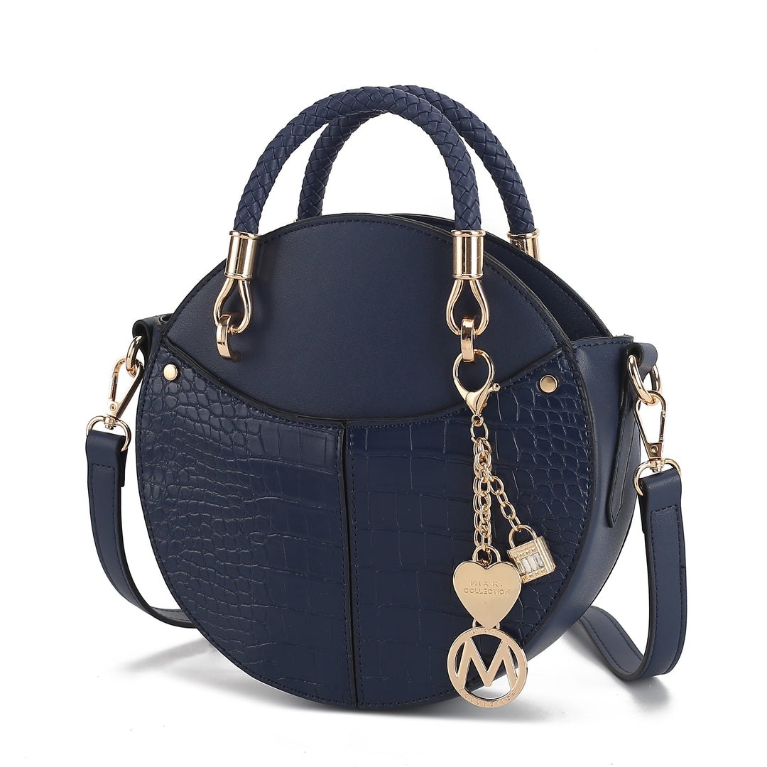 Rose Mkf Nobella Croco Crossbody By Mia K