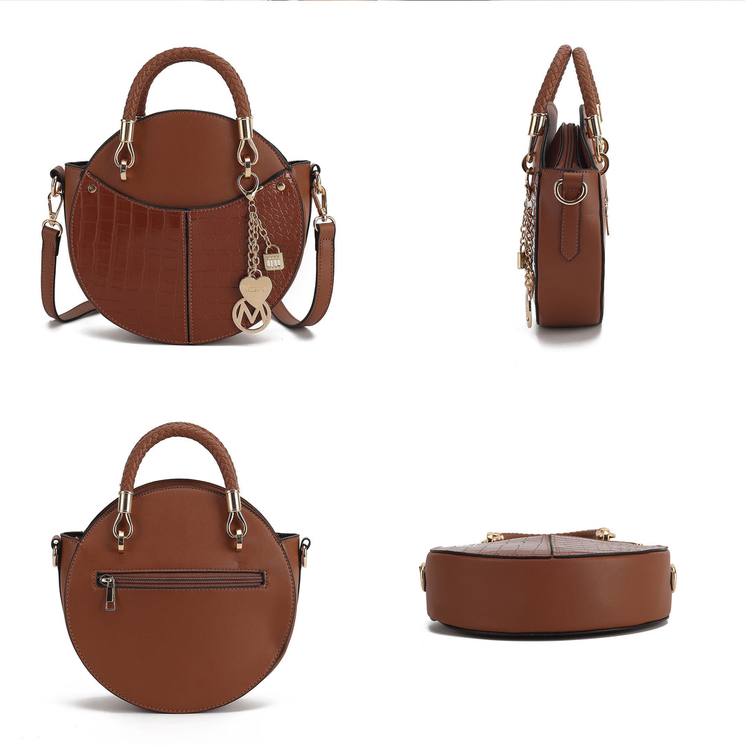 Mkf Nobella Croco Crossbody By Mia K