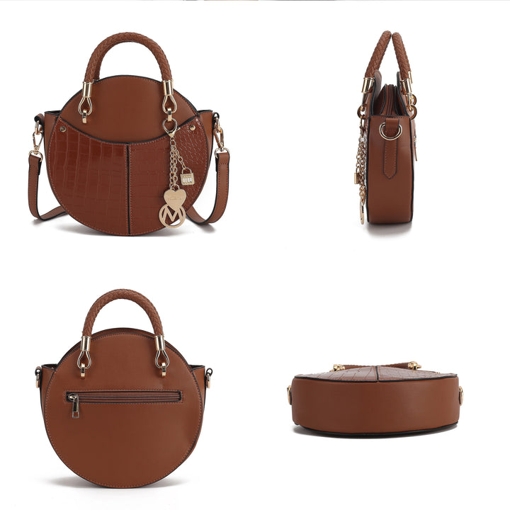 Mkf Nobella Croco Crossbody By Mia K