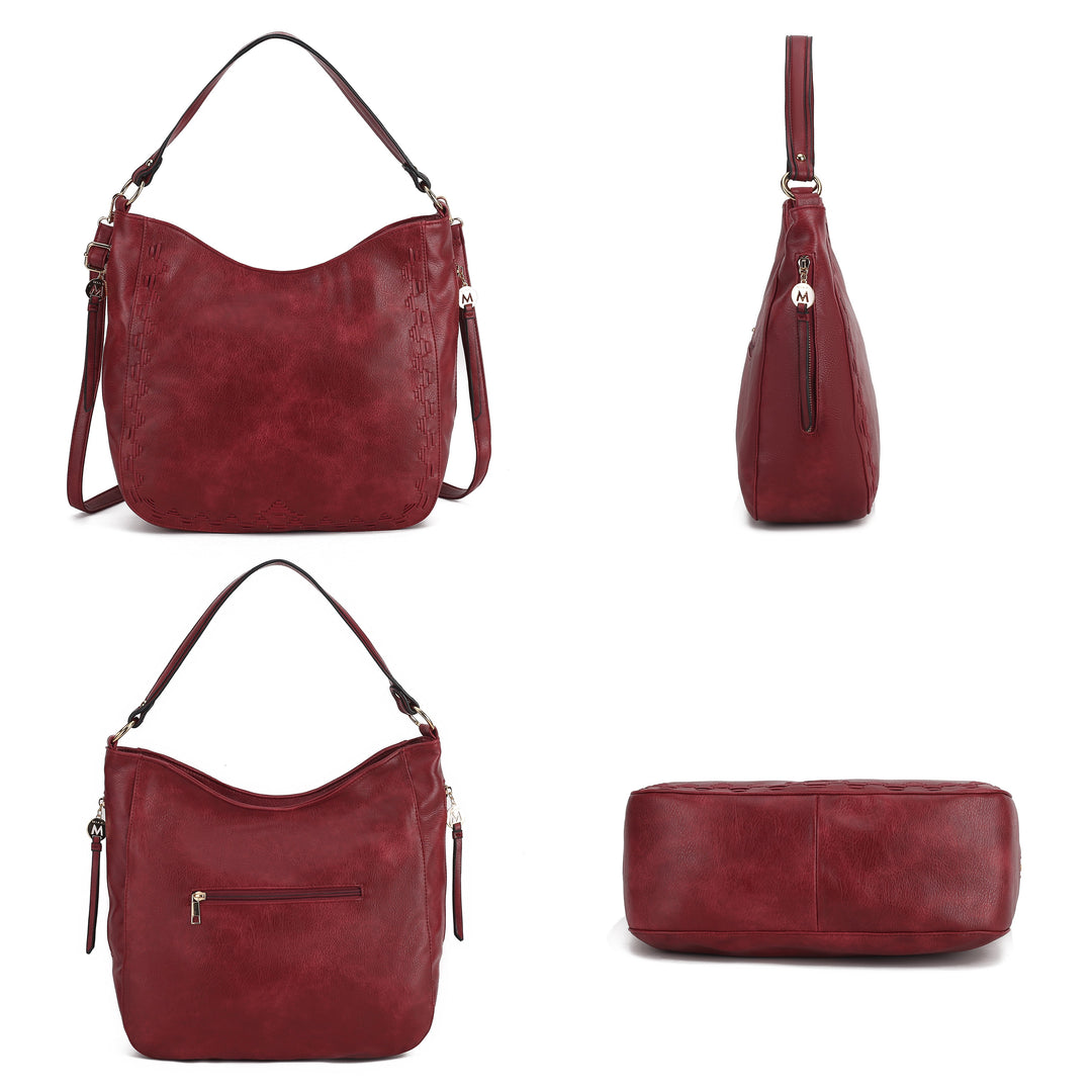 Mkf Lucille Shoulder By Mia K And Wallet 2 Pieces