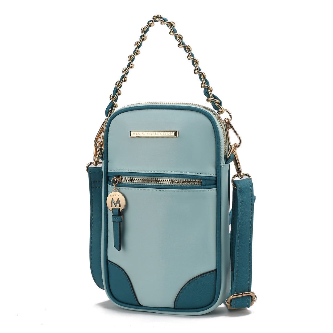 Blush -Burgundy Mkf Sue Crossbody Bag By Mia K