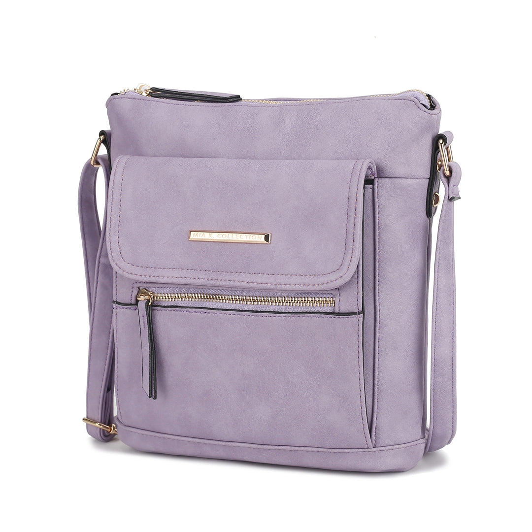 Red Mkf Triss Crossbody Bag By Mia K