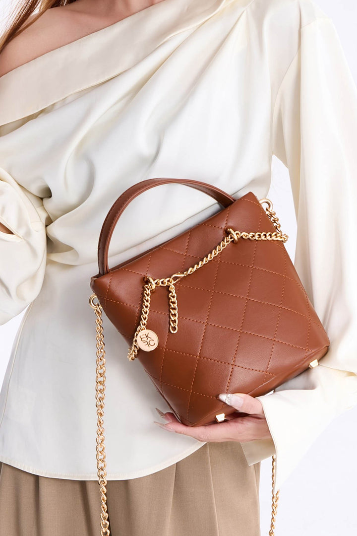 Brown Mkf Damaris Crossbody Bag By Mia K