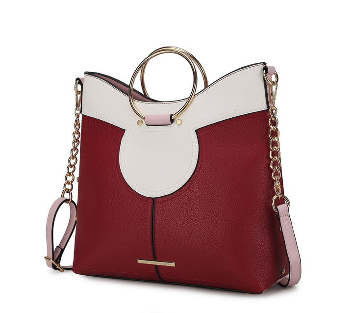 Mkf Kylie Top Handle Satchel By Mia K