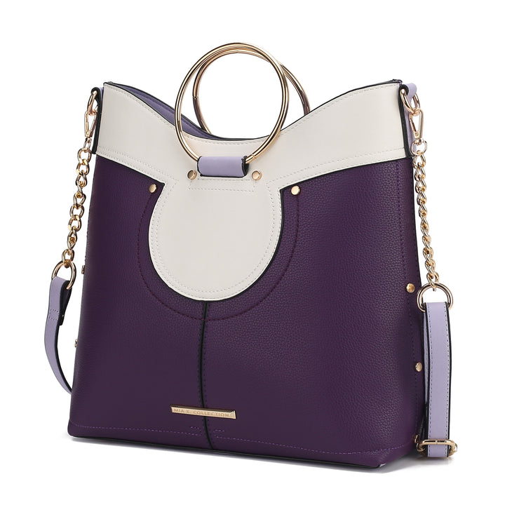 Mkf Kylie Top Handle Satchel By Mia K