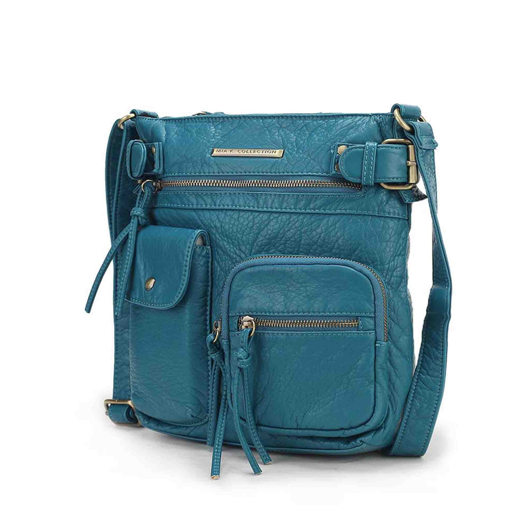 Yellow Mkf Vintage Stiella Crossbody Bag By Mia K