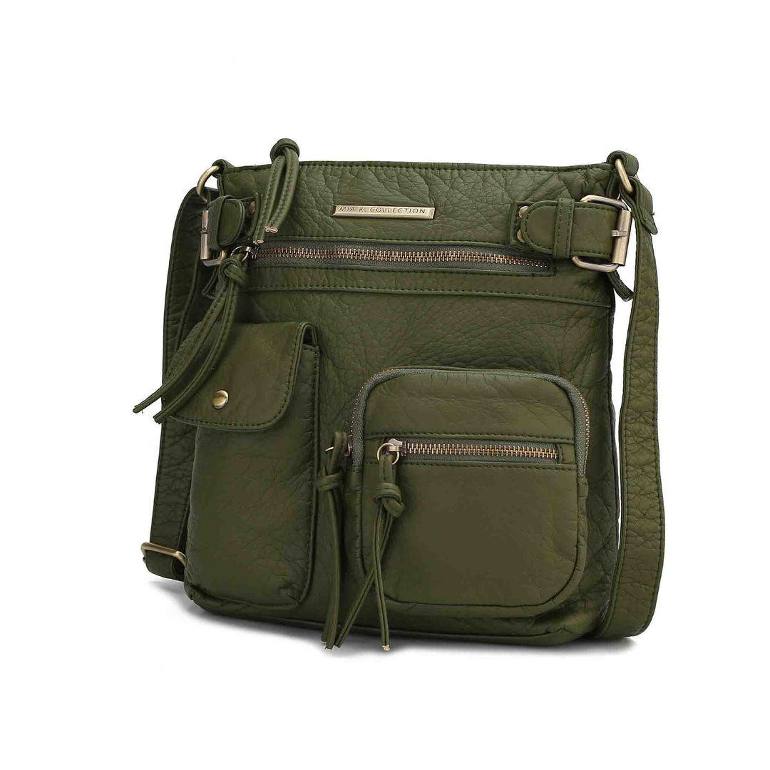 Navy Mkf Vintage Stiella Crossbody Bag By Mia K