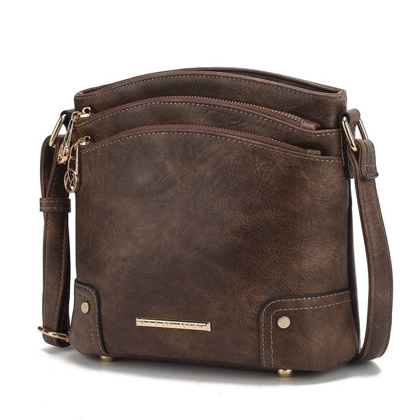 Wine Mkf Kenya Crossbody Bag By Mia K