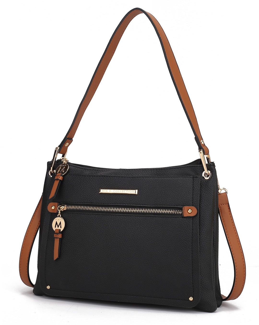 Blush-Mauve Mkf Aliyah Shoulder Bag By Mia K