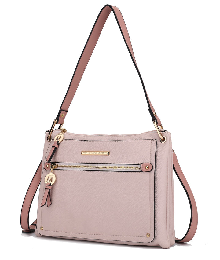Coffee-Beige Mkf Aliyah Shoulder Bag By Mia K