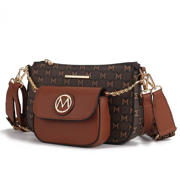 Mkf Ciri Double Crossbody Bag By Mia K