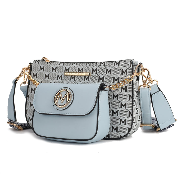 Mkf Ciri Double Crossbody Bag By Mia K