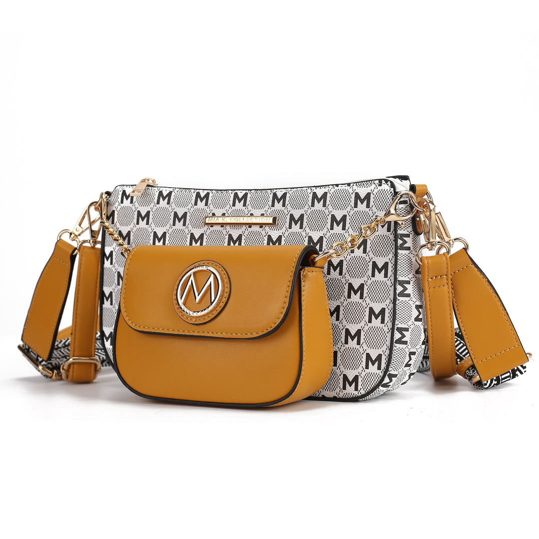 Mkf Ciri Double Crossbody Bag By Mia K