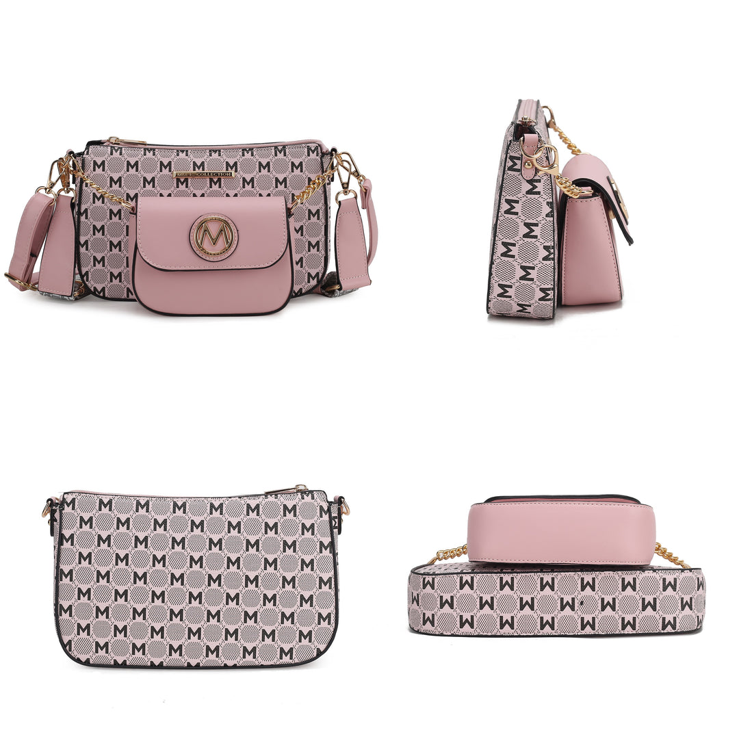 Mkf Ciri Double Crossbody Bag By Mia K