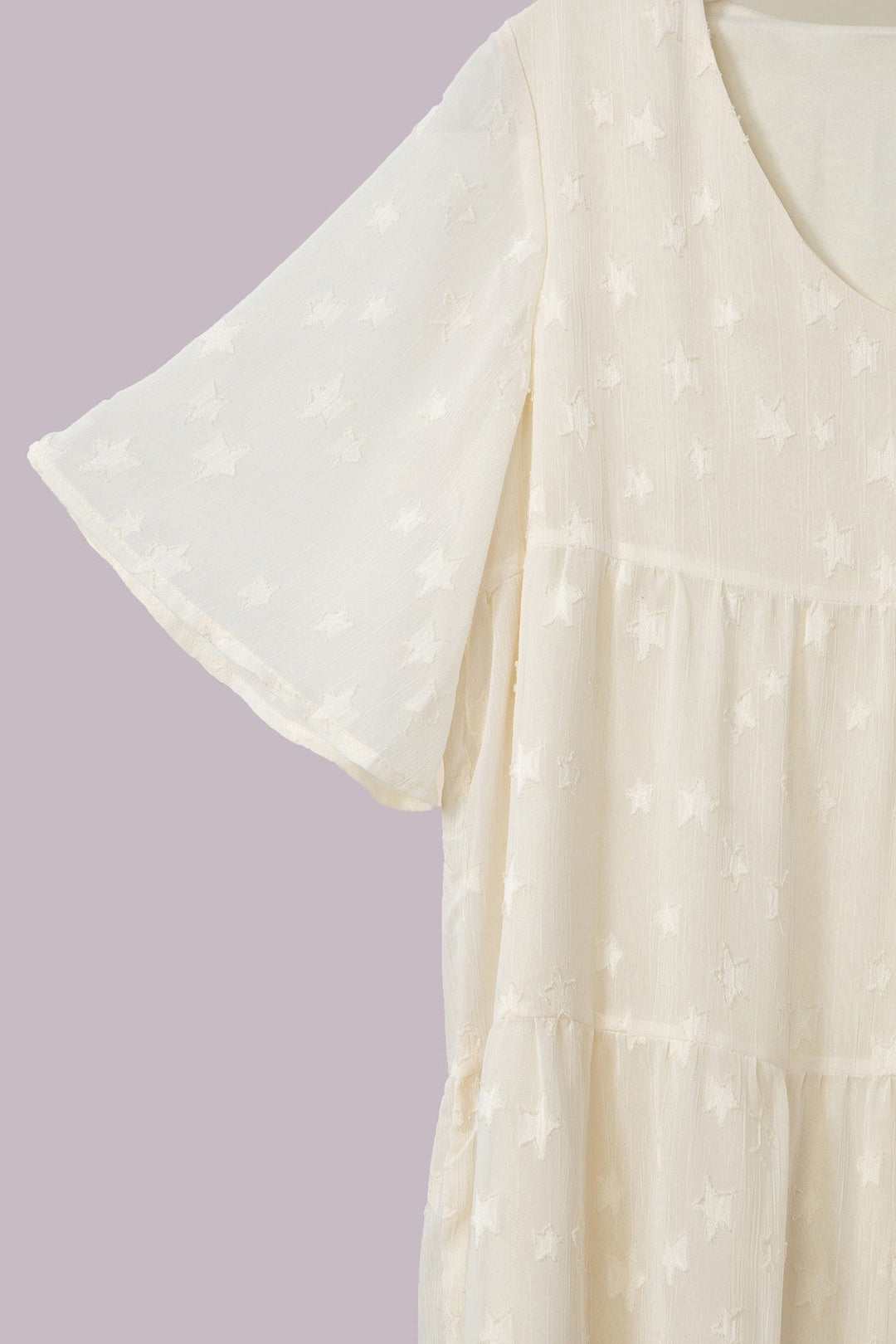A Line Tiered Dress | Anekay