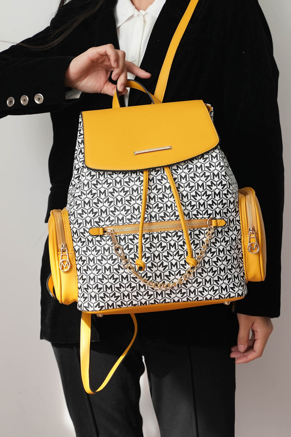 Cognac Mkf Issah Backpack By Mia K