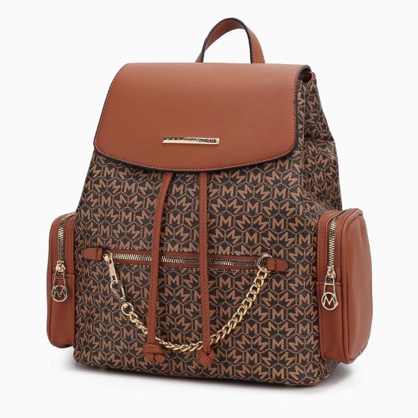 Mustard Mkf Issah Backpack By Mia K