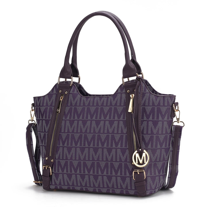 Navy Mkf Thania Tote Bag By Mia K