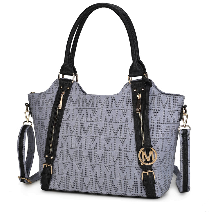 White Mkf Thania Tote Bag By Mia K