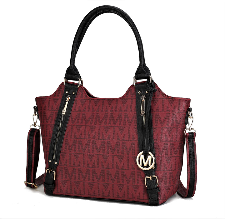Fuchsia Mkf Thania Tote Bag By Mia K
