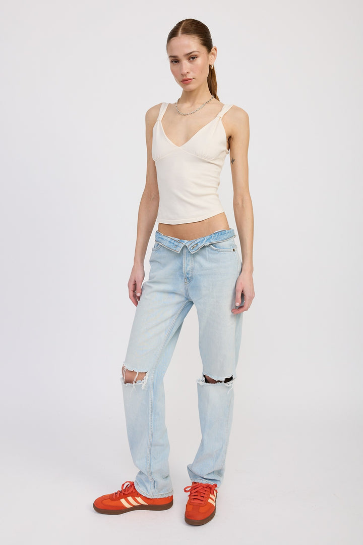 V Neck Cami Top