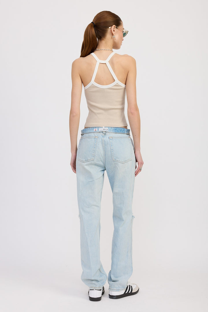 Racer Back Graphic Tank Top