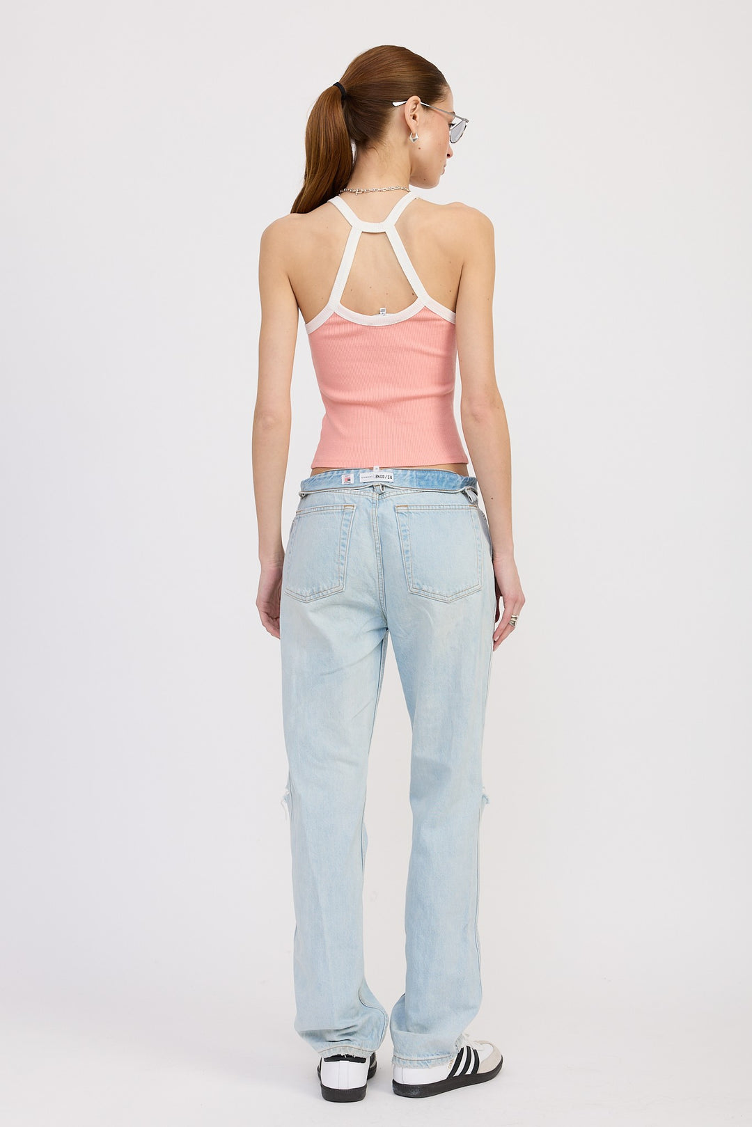 Racer Back Graphic Tank Top