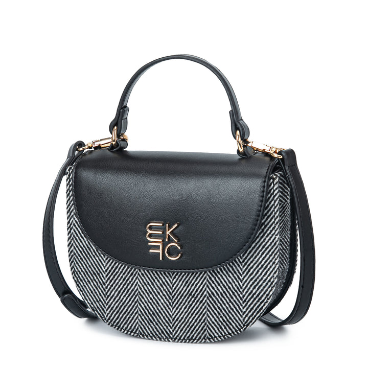 Mkf Heloise Herringbone Crossbody By Mia K