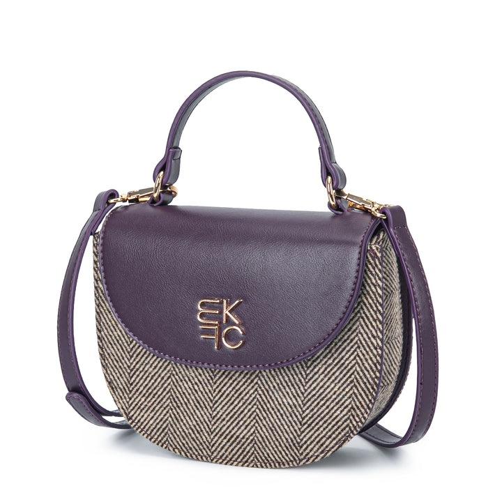 Mkf Heloise Herringbone Crossbody By Mia K