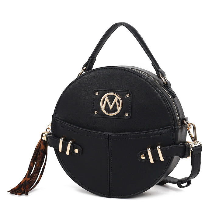 Cognac Mkf Gayle Crossbody Bag By Mia K
